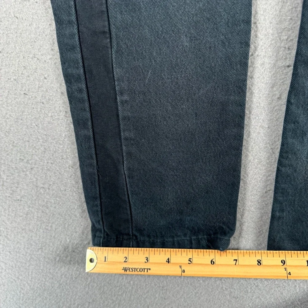 Levis 502 Jeans Mens 32x32‎ Black Tapered Leg Limited Rare Comfort Denim Stretch
